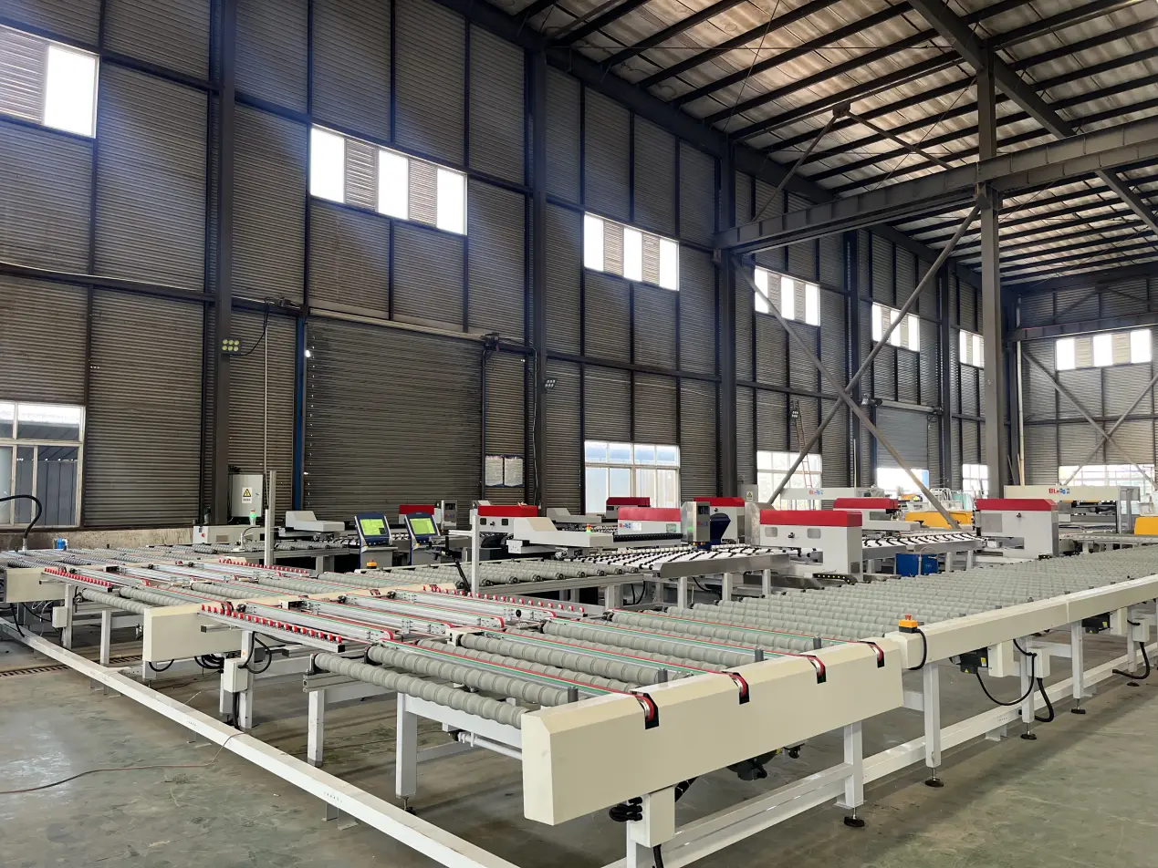 Shower-room-glass-drilling-production-line-with-Model-A66