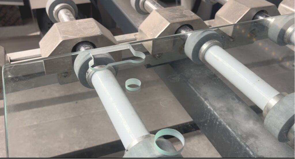 laser drilling glass