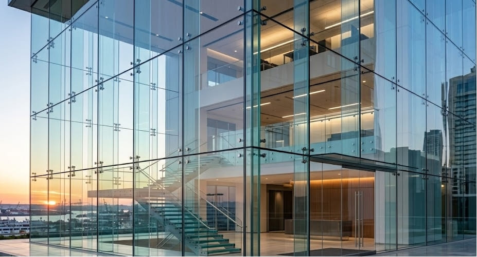 Integrated CNC Drilling and Milling Eliminating Thermal Stress in Thick Architectural Glass