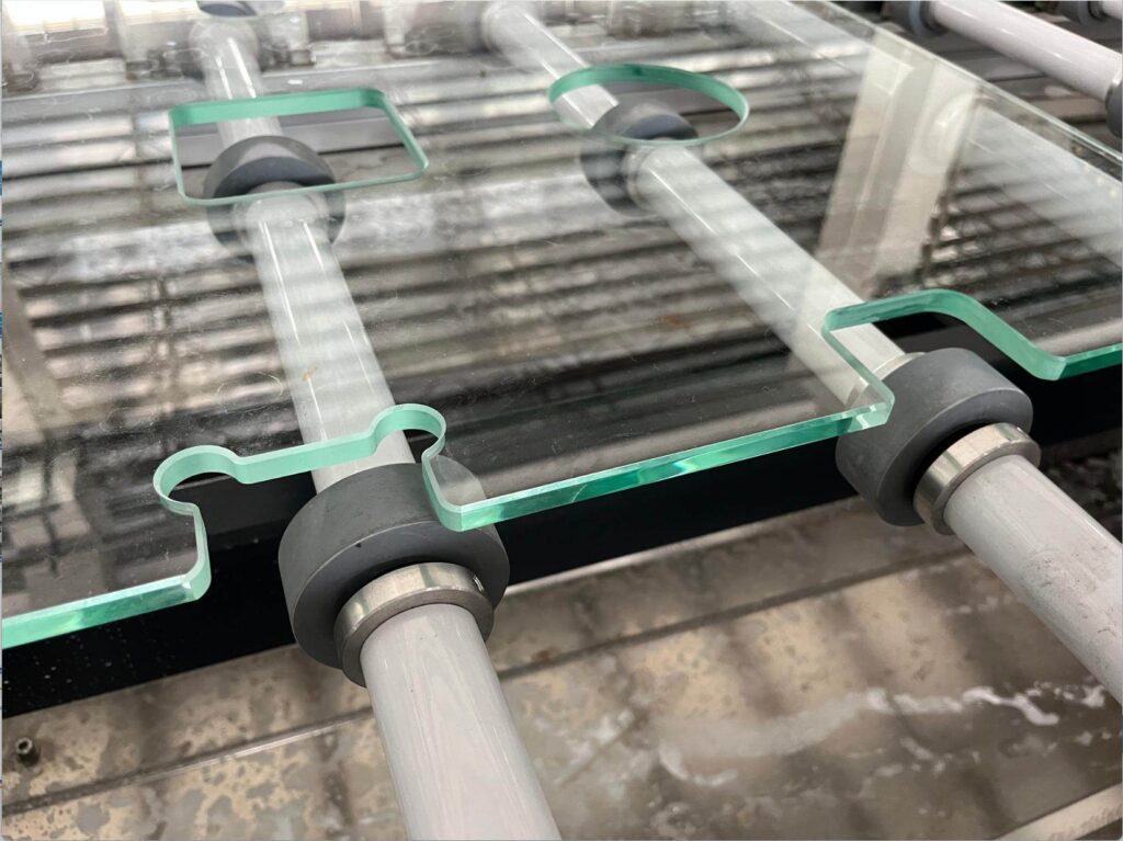 precision glass drilling