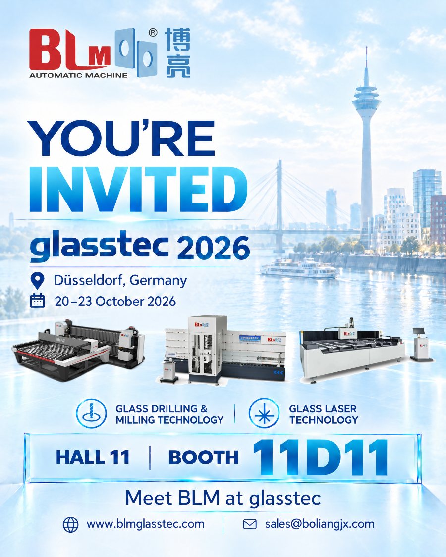 BLM Glass Machinery Manufacturer at Glasstec 2026 in Düsseldorf